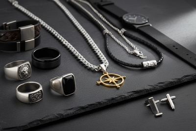 Men fashion and jwellery