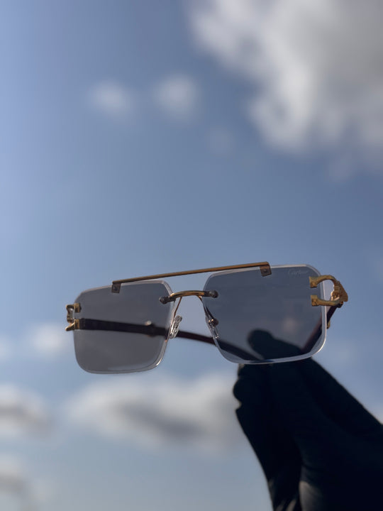 Luxury UV Leopard Pattern Glasses