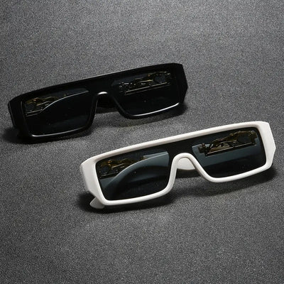 stylish leopard print metal-accented eyeglasses