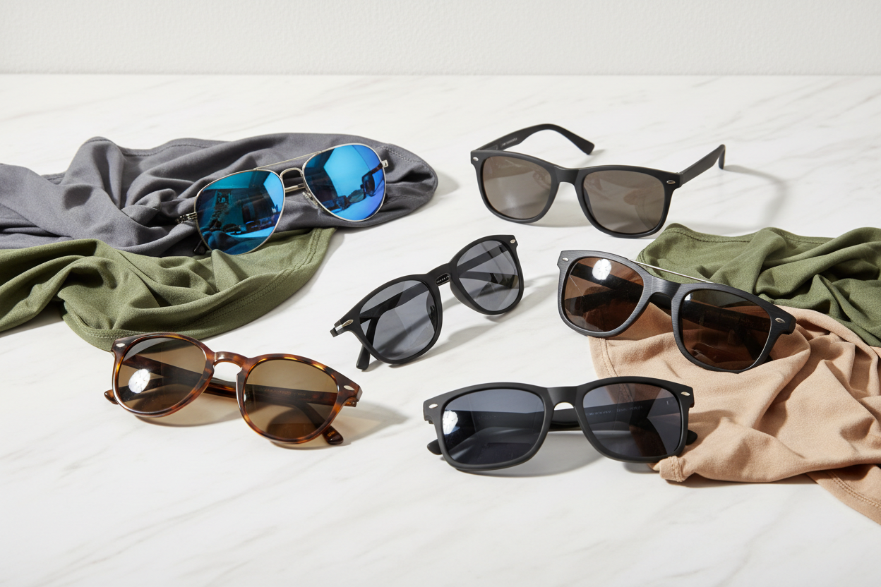 men sunshades and sunglasses 